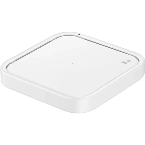 Samsung bezdrátová nabíjecí podložka s adaptérem 15W (EP-P2400TWE) bílá - Nabíječky - Obrázek OK38100501