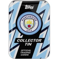 Fotbalové karty Topps 2025-2026 Collector Tin Manchester City - Fotbalové karty