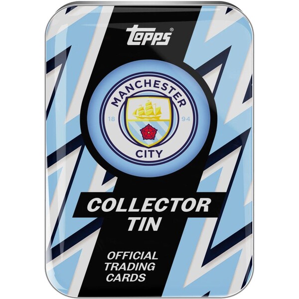 Fotbalové karty Topps 2025-2026 Collector Tin Manchester City