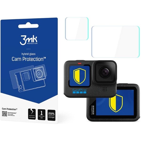 3mk ochranné sklo Cam Protection pro GoPro Hero 12 Čirá