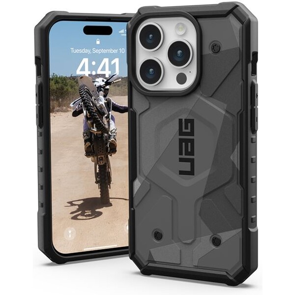 UAG Pathfinder SE MagSafe, geo camo - iPhone 15 Pro (114283114033) Maskáčová