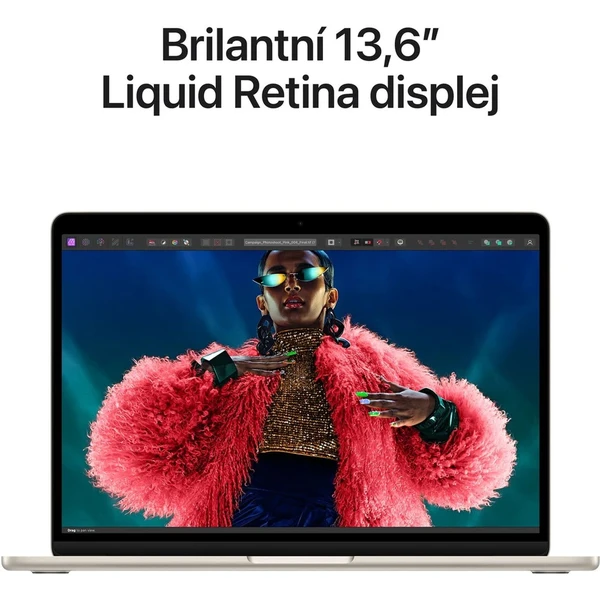 Apple MacBook Air 13,6" (2024) / M3 / 24GB / 512GB / hvězdně bílý - Notebooky - Obrázek OL2B000N01