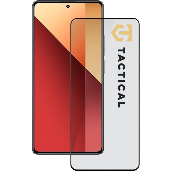 Tactical Glass Shield 5D sklo pro Xiaomi Redmi Note 13 Pro 4G/5G černé