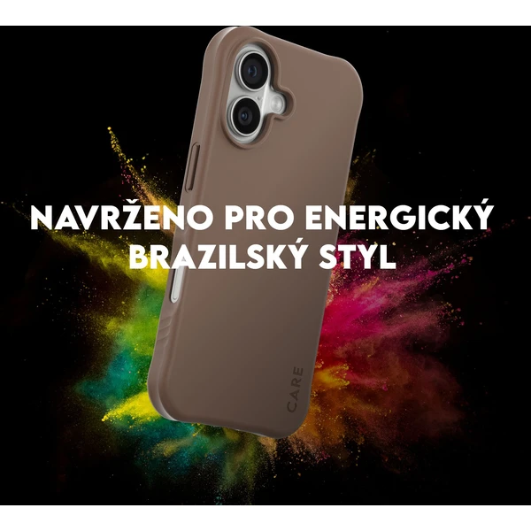 PanzerGlass® CARE Samba kryt s MagSafe Apple iPhone 17 Espresso - Pouzdra - Obrázek OLDH000K01