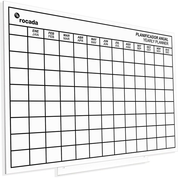 Rocada Skin Planner 6420YP magnetická tabule bílá - Magnetické tabule - Obrázek OLMN000K01
