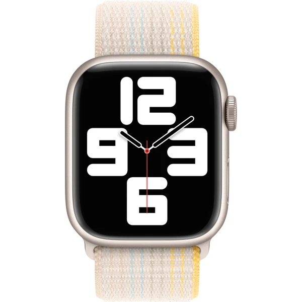 Apple Watch 41/40/38mm hvězdně bílý provlékací sportovní řemínek - Řemínky - Obrázek OM64700301