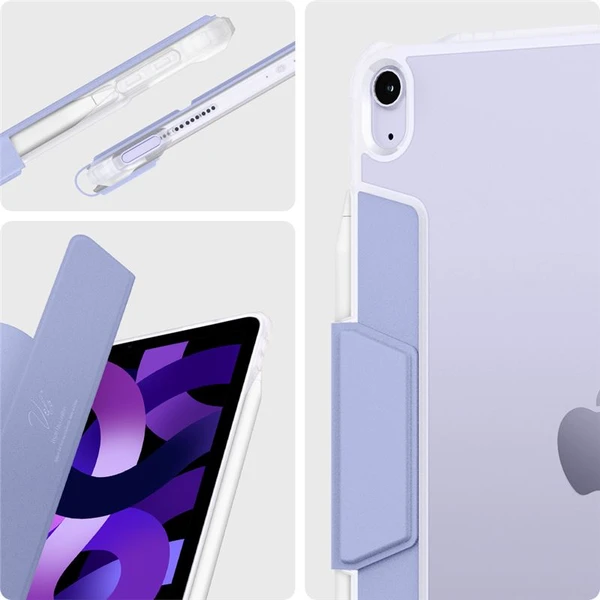Spigen Ultra Hybrid Pro pouzdro iPad Air 10.9" (22/20), Air 11" (24/25/26) fialové - Pouzdra - Obrázek OMC5000L01