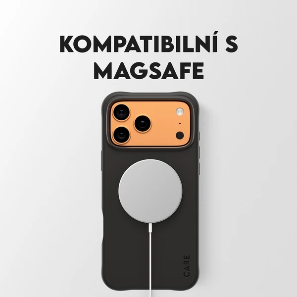 PanzerGlass® CARE Samba kryt s MagSafe Apple iPhone 17 Pro Max Black - Pouzdra - Obrázek OMDH000K01
