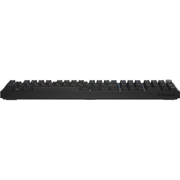 Genesis Thor 404 herní klávesnice Outemu Peach Silent US černá - Klávesnice - Obrázek ONBE000K01