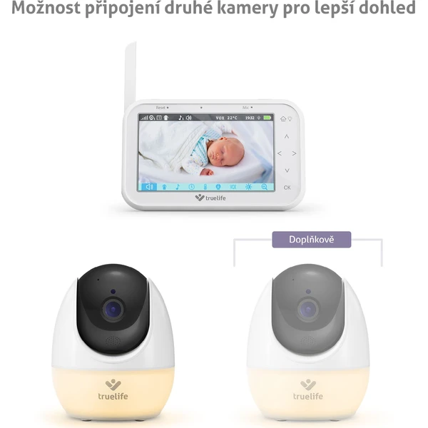 TrueLife NannyCam R4 Pro dětská chůvička - Kamery - Obrázek ONUL000K01