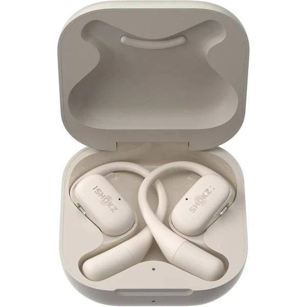 Shokz OpenFit Bluetooth sluchátka béžová - Sluchátka - Obrázek ONV6G00101
