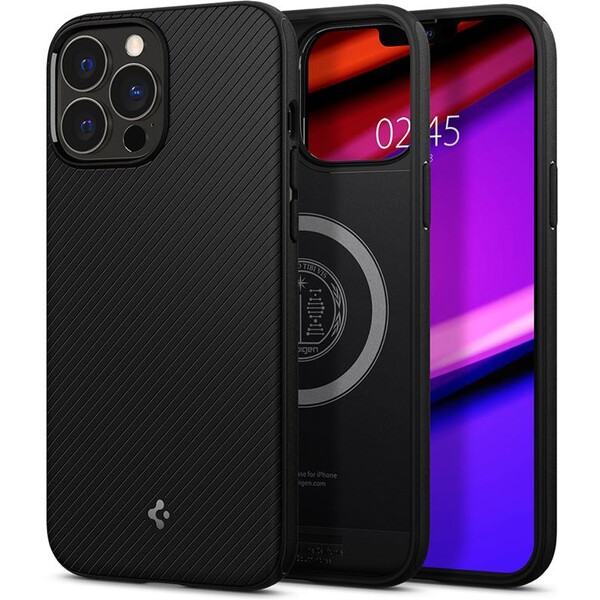 Spigen MagArmor magnetický kryt iPhone 13 Pro Max černý