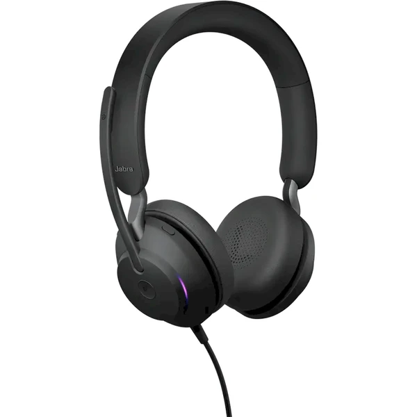 Jabra Evolve2 40 SE USB-C/A MS Stereo sluchátka černá - Sluchátka - Obrázek OO4J000K01