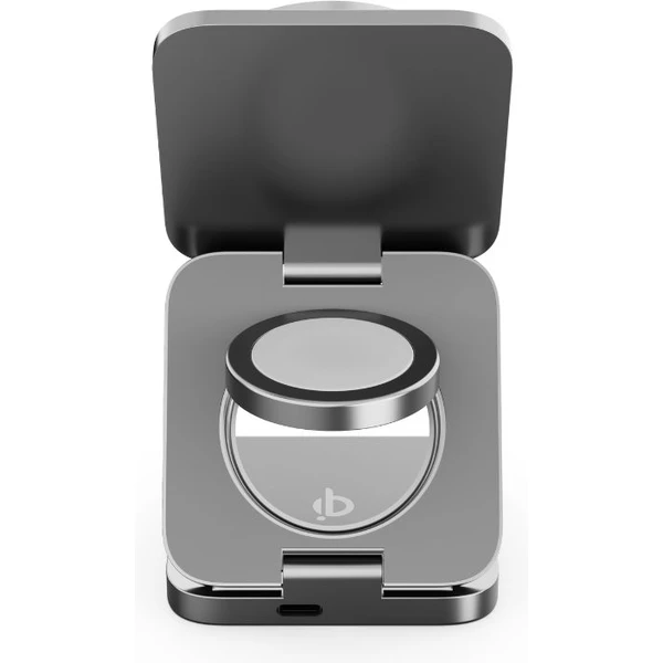 Cubenest SQ312 Ultra Qi2.2 (MagSafe) 3v1 nabíječka (35W) šedá - Nabíječky - Obrázek OO5I000K01