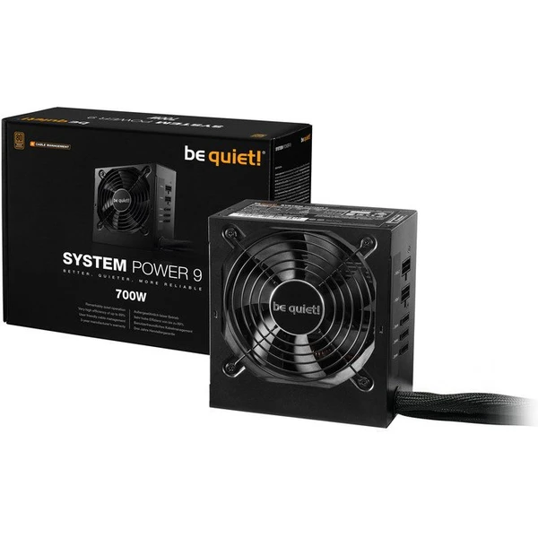 Be quiet! System Power 9 CM 700W - Zdroje - Obrázek OOD4700301