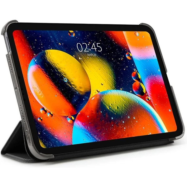 Spigen Liquid Air Folio kryt Apple iPad mini (2021)/iPad mini 7 (2024) černý - Pouzdra - Obrázek OOYZ000501