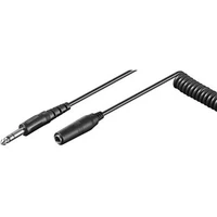 PremiumCord 6,3mm/6,3mm prodlužovací kabel 5m černý - Kabely a redukce