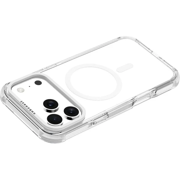 Cubenest MagPro Strong Guard MagSafe kryt iPhone 17 Pro Max bílý - Pouzdra - Obrázek OQBK000K01