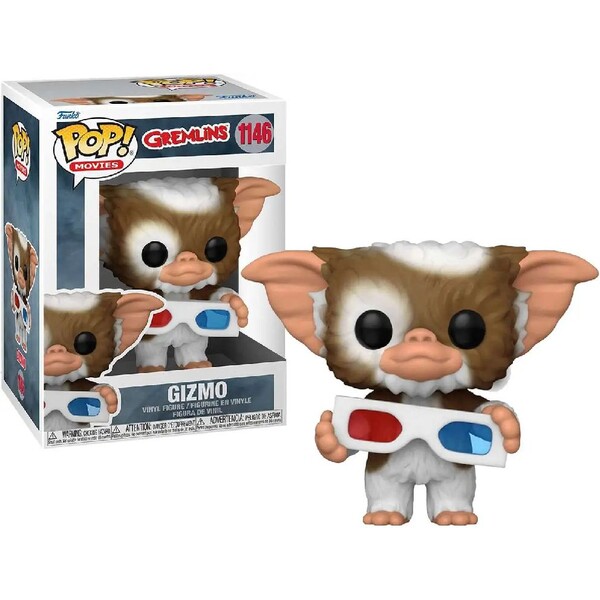 Funko POP! #1146 Movies: Gremlins-Gizmo w/3D Glasses