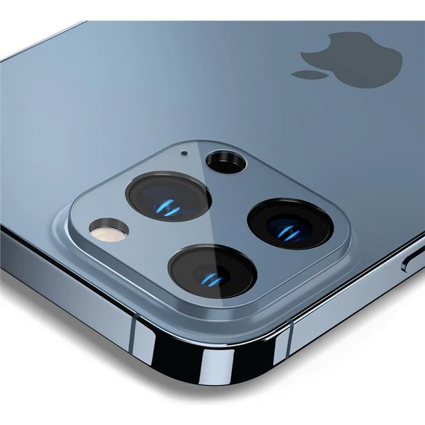 Spigen tR Optik 2 Pack tvrzené sklo na fotoaparát iPhone 13 Pro/13 Pro Max modré - Ochranné folie a skla - Obrázek OREZ600301