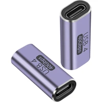 PremiumCord USB-C/USB-C redukce 100W šedá - Kabely a redukce