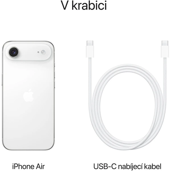 Apple iPhone Air 256GB oblačně bílý - Mobilní telefony - Obrázek OSMH000K01