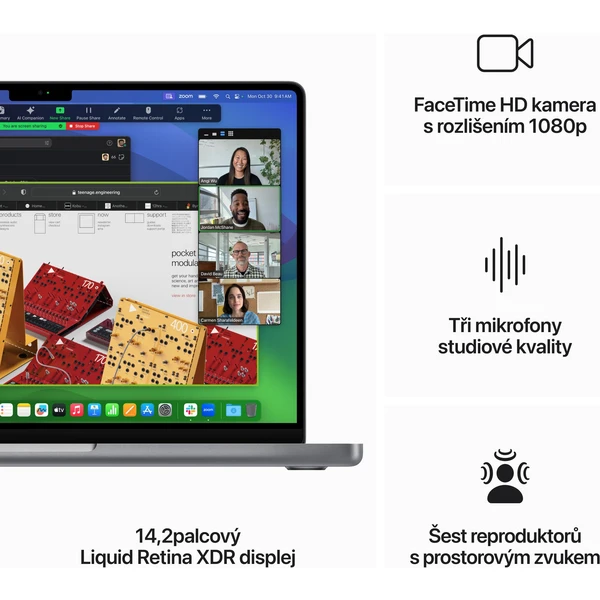 Apple MacBook Pro 14" / M3 / 512GB (2023) - Notebooky - Obrázek OTC0000L01