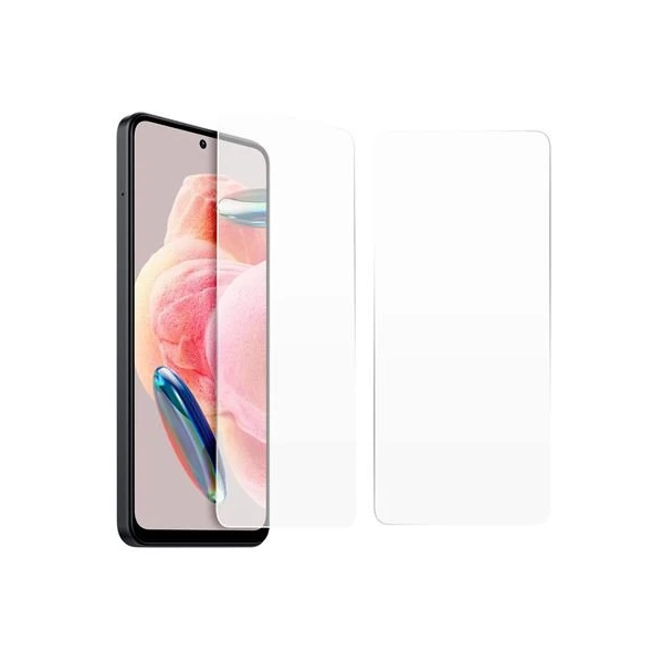 Made for Xiaomi TPU kryt + tvrzené sklo Xiaomi Redmi Note 12 4G černý - Pouzdra - Obrázek OTS4G00101