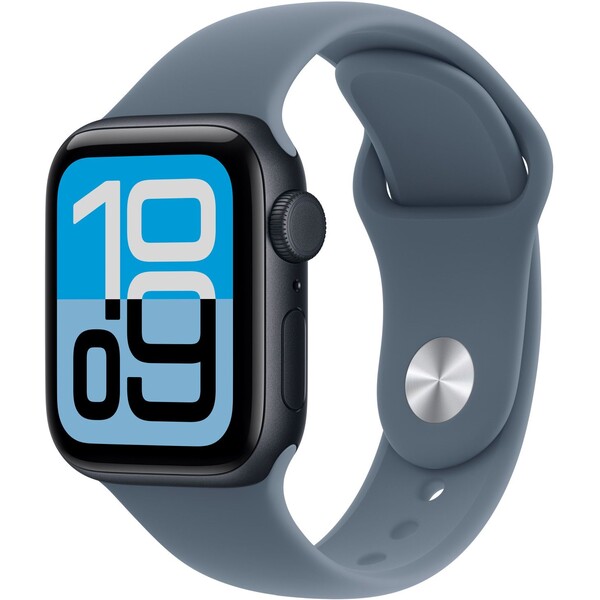 Apple Watch 41/40/38mm ocelově modrý sportovní řemínek S/M