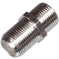 PremiumCord Koaxial F/Koaxial F redukce stříbrná - Kabely a redukce