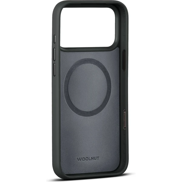 Woolnut MagSafe kožený kryt iPhone 17 Pro Max černý - Pouzdra - Obrázek OULH000K01