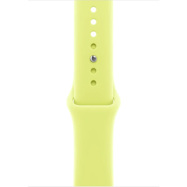 Apple Watch 49/46/45/44mm neonově žlutý sportovní řemínek S/M - Řemínky - Obrázek OUWH000K01