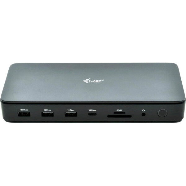 i-tec Thunderbolt4 2x Display Gen3 dokovací stanice Černá