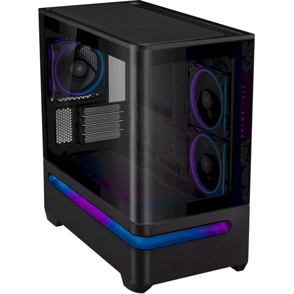 ASUS PRIME AP202 TG ARGB BLACK - Počítačové skříně - Obrázek OXOF000K01