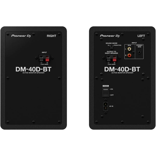 Pioneer DJ | AlphaTheta DM-40D-BT bezdrátové reproduktory černé - Reproduktory - Obrázek OXPI000K01