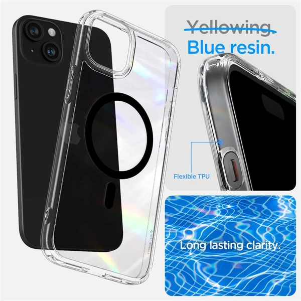 Spigen Ultra Hybrid MagFit kryt iPhone 15 černý - Pouzdra - Obrázek OXV8000601