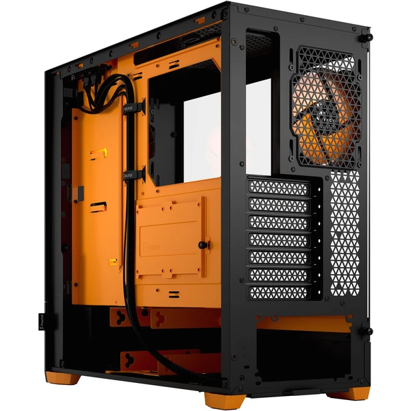 Fractal Design Pop Air RGB Orange Core TG Clear Tint - Počítačové skříně - Obrázek OY6A000601