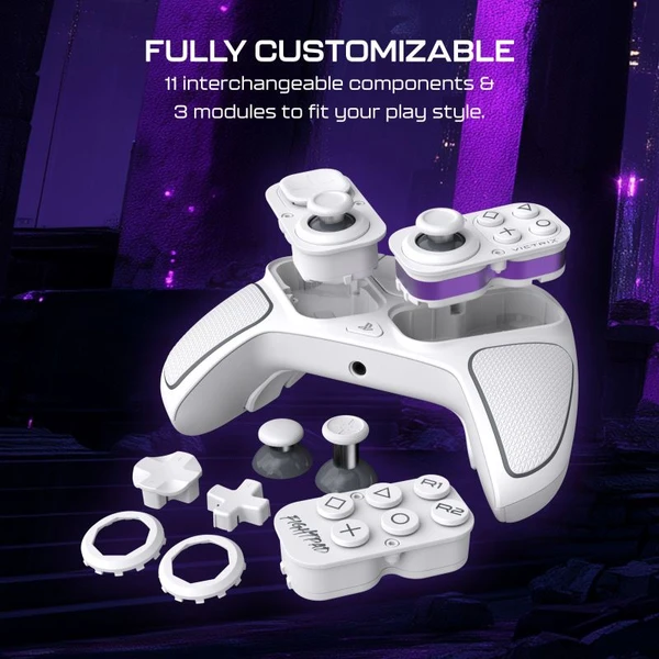 Turtle Beach herní ovladač Victrix Pro BFG Reloaded (PS4/PS5/PC) bílý - Herní ovladače - Obrázek OZMH000K01