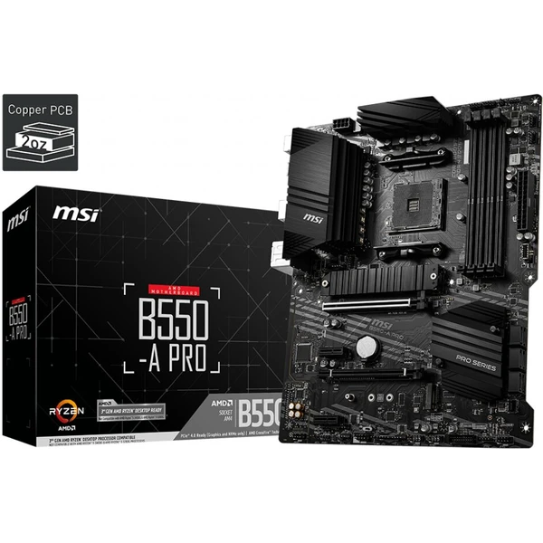 MSI B550-A PRO - AMD B550 - Základní desky - Obrázek OZMW000501