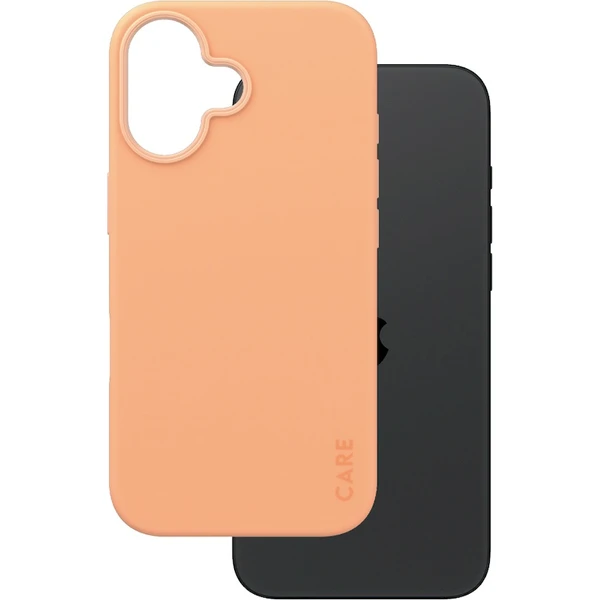 PanzerGlass® CARE kryt Apple iPhone 16 MagSafe Fearlessly broskvový - Pouzdra - Obrázek P008000P01