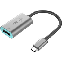 i-tec USB-C/DisplayPort redukce 0,15m stříbrná - Kabely a redukce