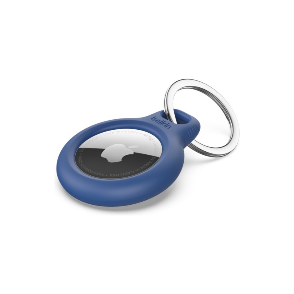 Belkin Secure holder pouzdro na AirTag s kroužkem modré