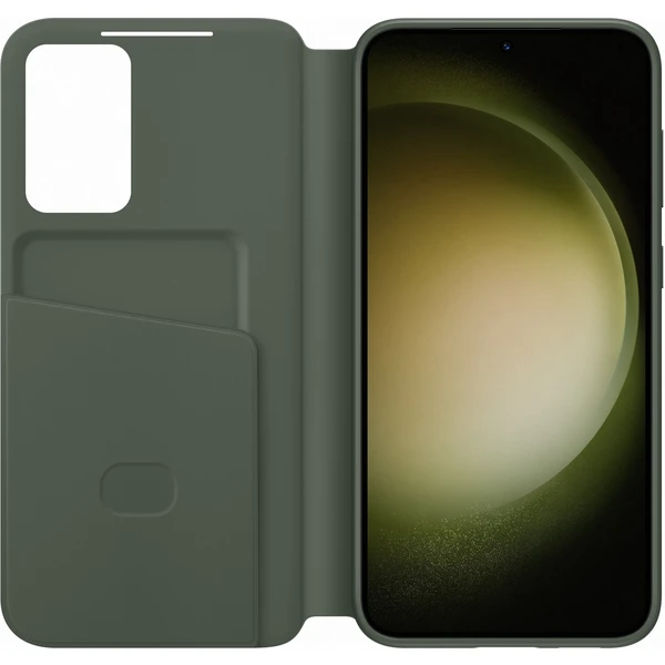 Samsung Smart View Wallet Case Galaxy S23+ khaki - Pouzdra - Obrázek P0P0G00101