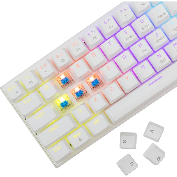 White Shark WAKIZASHI 2 Blue (US) bílá - Klávesnice - Obrázek P0RB000K01