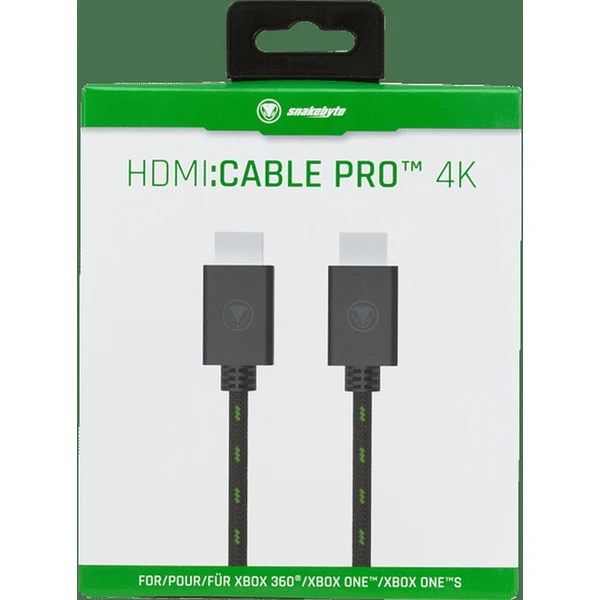 SNAKEBYTE HDMI PRO kabel ke konzoli Xbox One, 4K, (3m) - Kabely - Obrázek P0YL300401