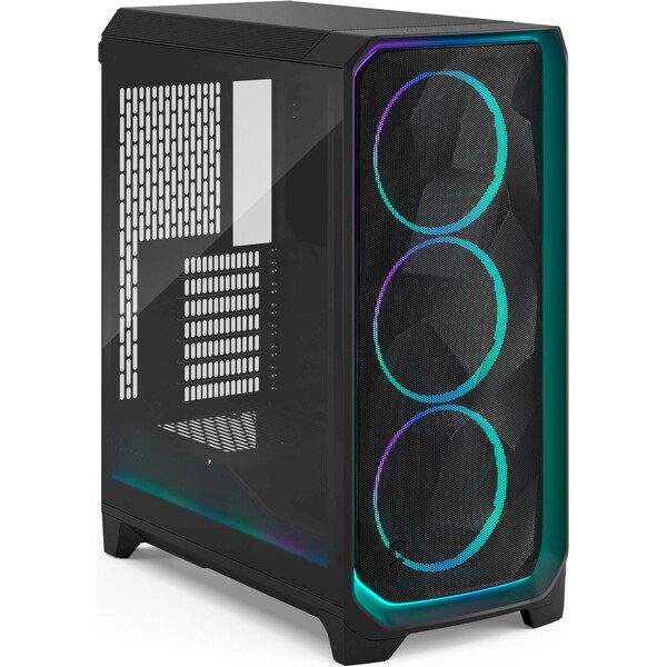 Fractal Design Meshify 3 Ambience Pro RGB Black TG (FD-C-MES3A-03) Černá