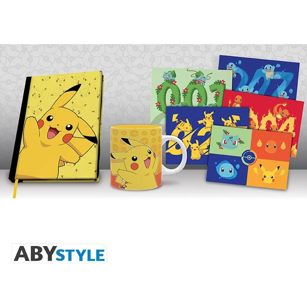 Dárkový set Abysse Corp - Pokémon (hrnek, zápisník, pohlednice) - Dárkové sety - Obrázek P1DJ000K01