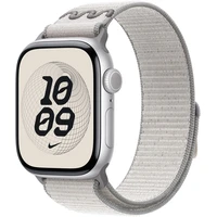 Apple Watch 42/41/40/38mm Veiled Grey provlékací sportovní řemínek Nike - Řemínky
