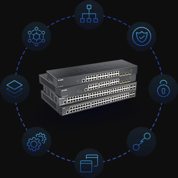 D-Link DGS-1250-52XMP switch - Switche - Obrázek P2DZ000501