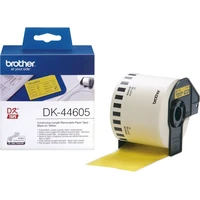 Brother DK-44605 štítek černá na žluté s odnímatelným lepidlem 62 mm - Pásky pro štítkovače